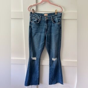 MOTHER The Weekender Flare Jeans